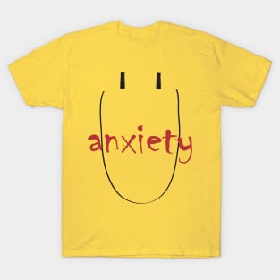 Anxiety Black T-Shirt